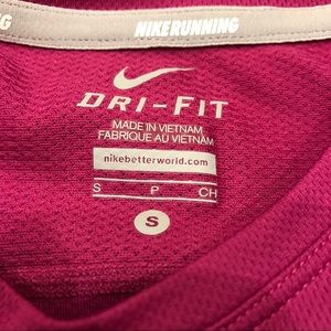 Nike Tops - Purple Nike Dri-fit Running Shirt Nike Tops - Purple Nike Dri-fit Running Shirt